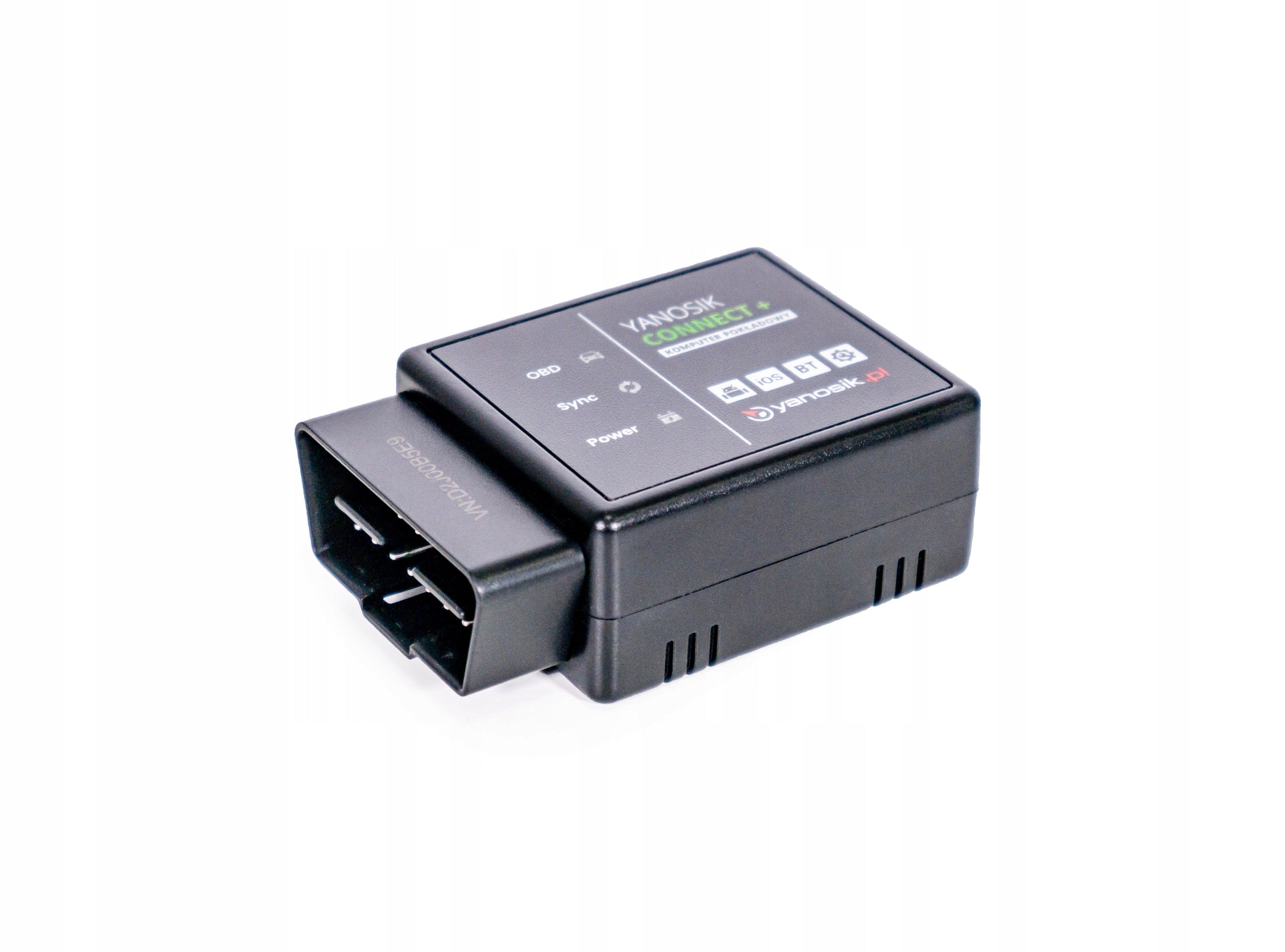 Yanosik Connect+ iOS and Android onboard computer Manufacturer code 5908227379051