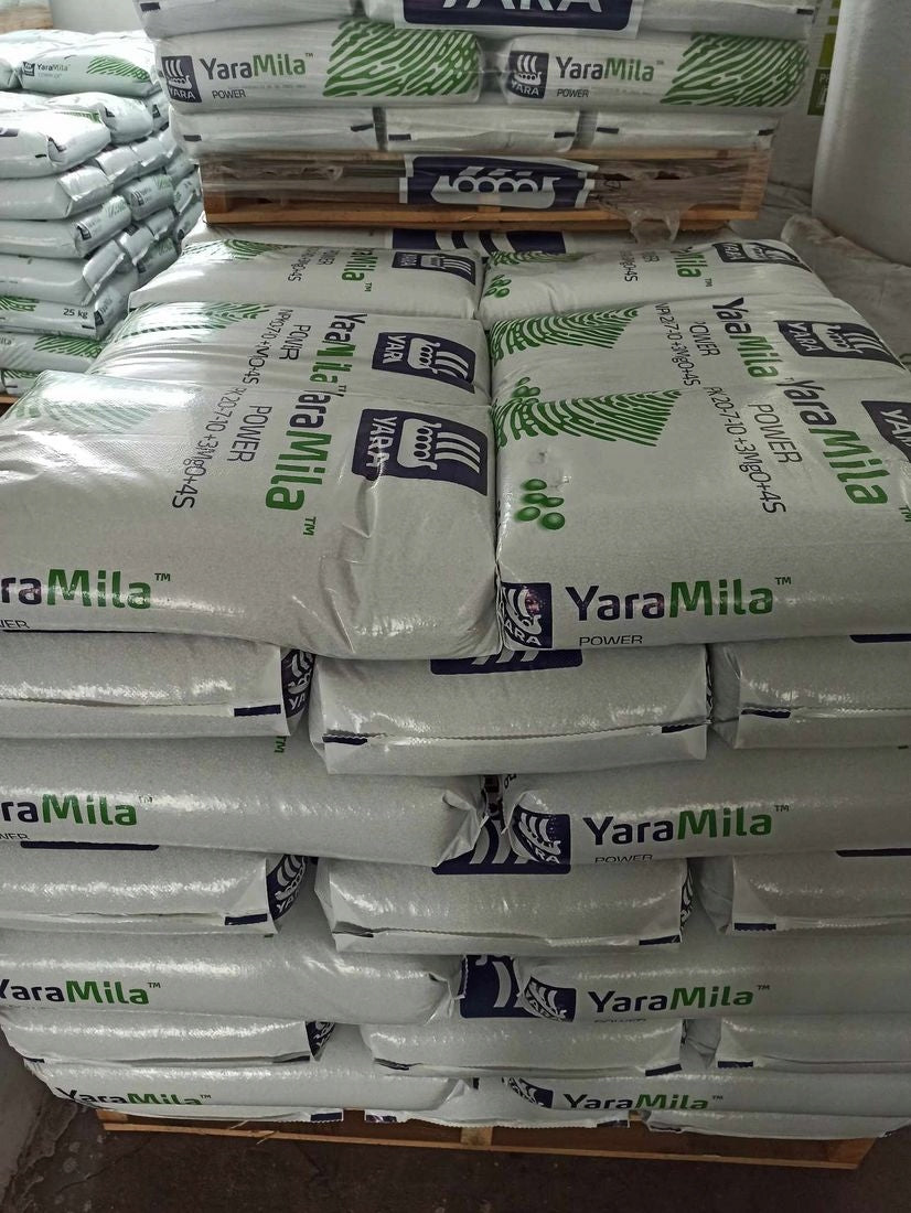 Yara Mila POWER Summer Spring Fertilizer for Lawn Grass Quick Grass Effect Packaging status original