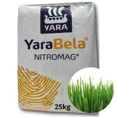 Yara Nitromag lawn grass fertilizer 25kg FAST GROWTH start N MAX Packaging status original