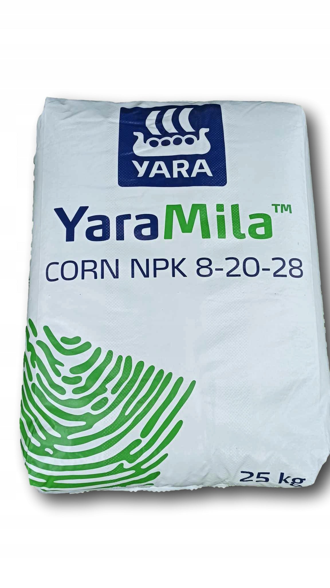 Yara autumn fertilizer YaraMila CORN autumn LOW NITROGEN granules 25kg npk XXL Packaging status original