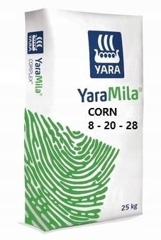 Yara autumn fertilizer YaraMila CORN autumn LOW NITROGEN granules 25kg npk XXL