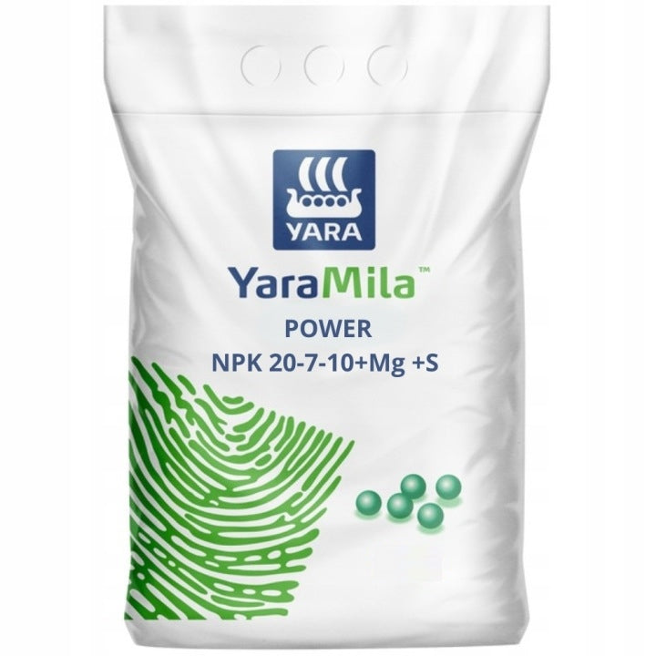 YaraMila POWER 10kg NPK lawns after verticulation with nitrogen