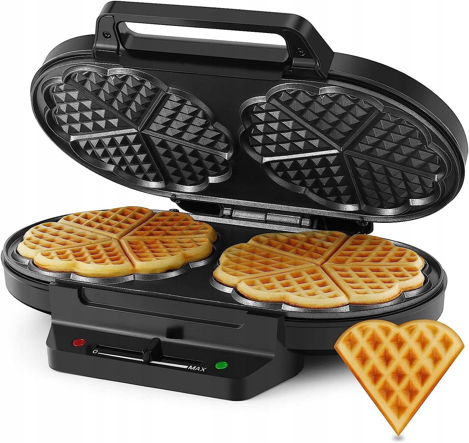 Yashe Waffle Iron SW-2122M 1200W Nonstick 10 Waffle Heart Power rating 1200 W