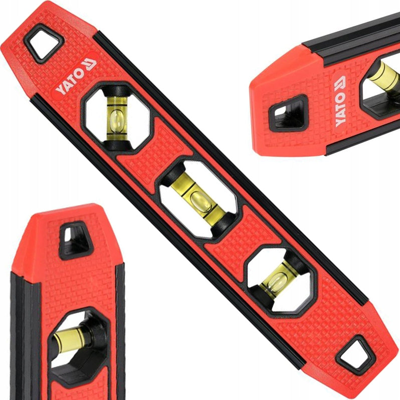 Yato Level Torpedo Aluminum Magnetic 3 libelle 23 cm