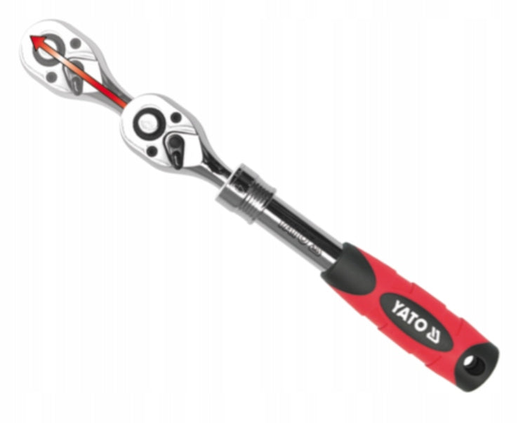 Yato Telescopic Ratchet 1/2 305-445 mm YT-0299 Product weight with unit packaging 1.02 kg
