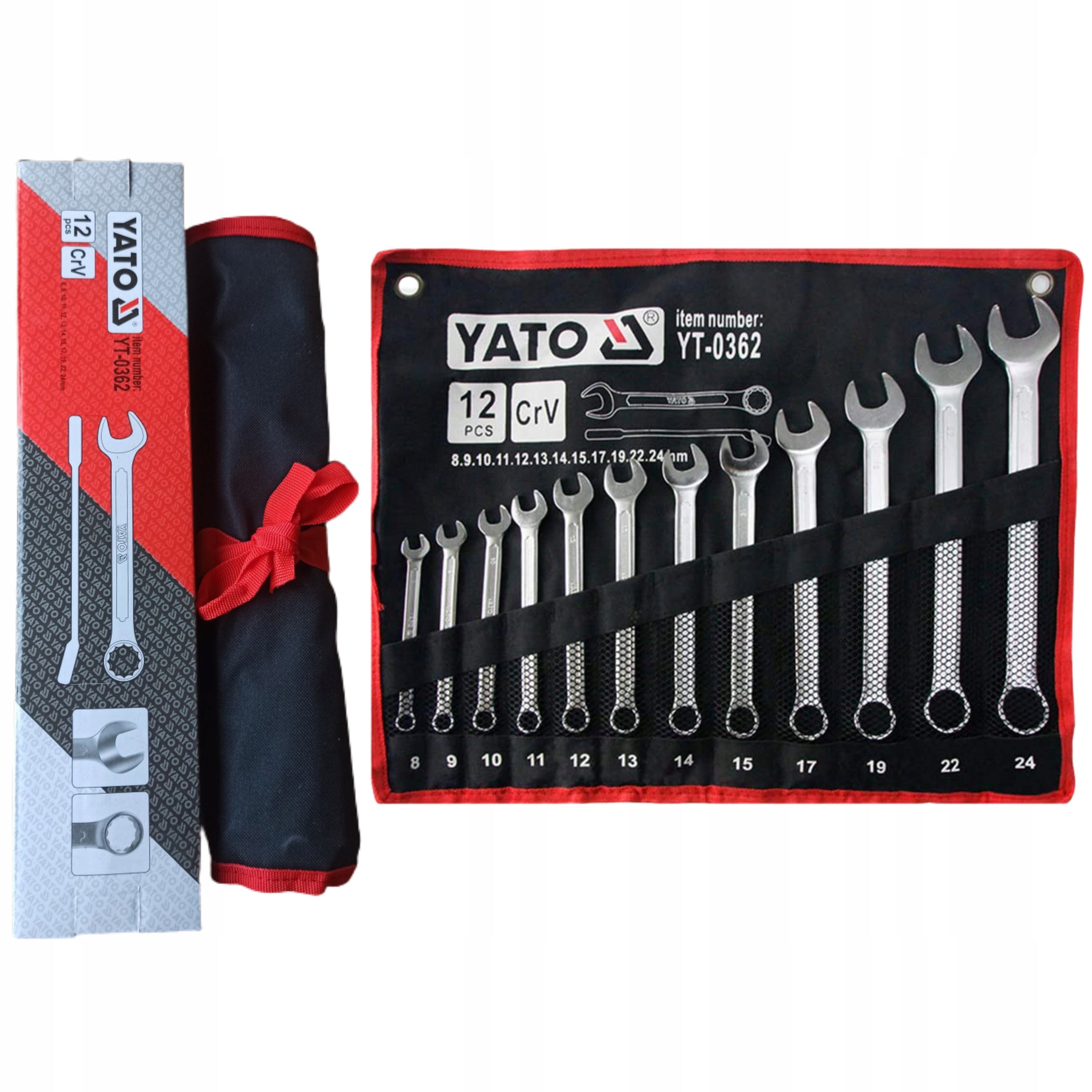 Yato YT-0362 combination wrenches Customs tariff code 82041100
