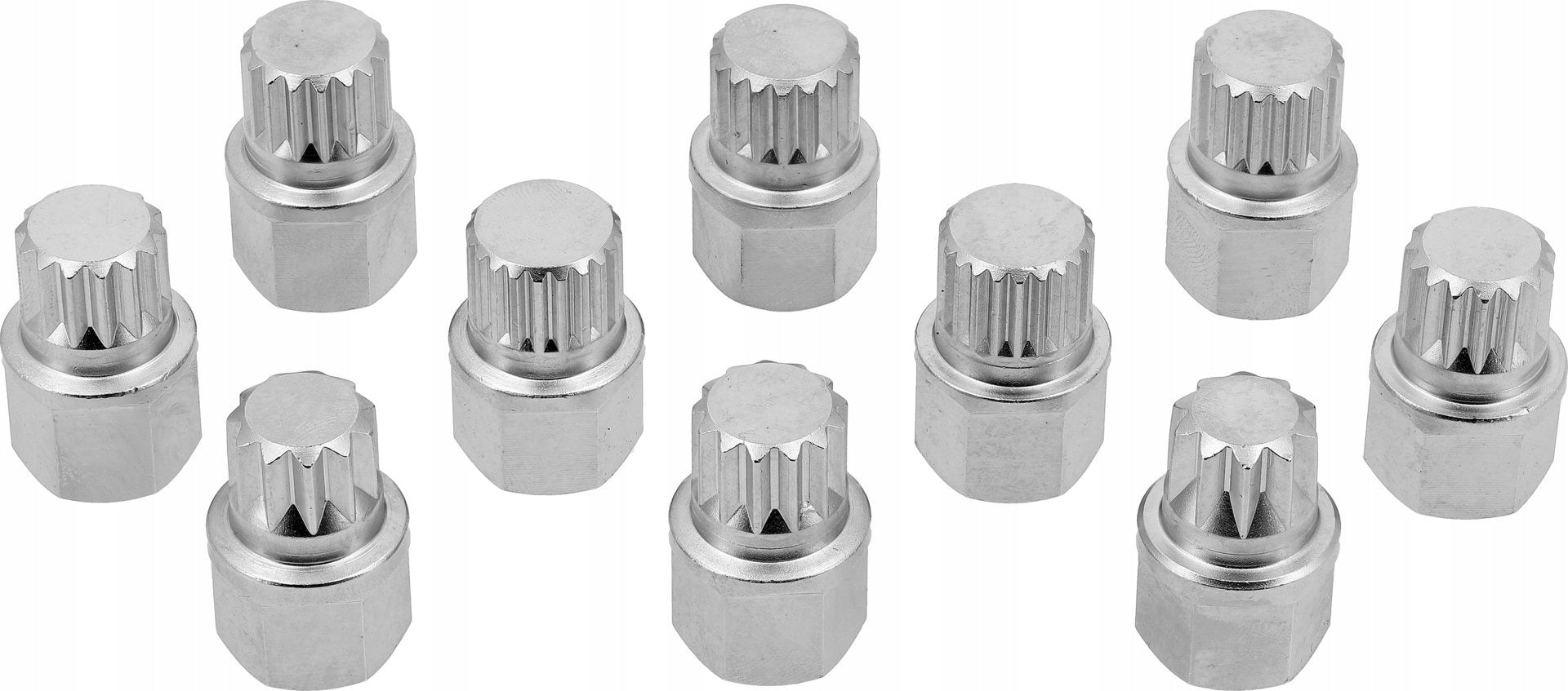 Yato YT-060393 Set of sockets for safety screws VAG 10 el. Number of items in the set 10