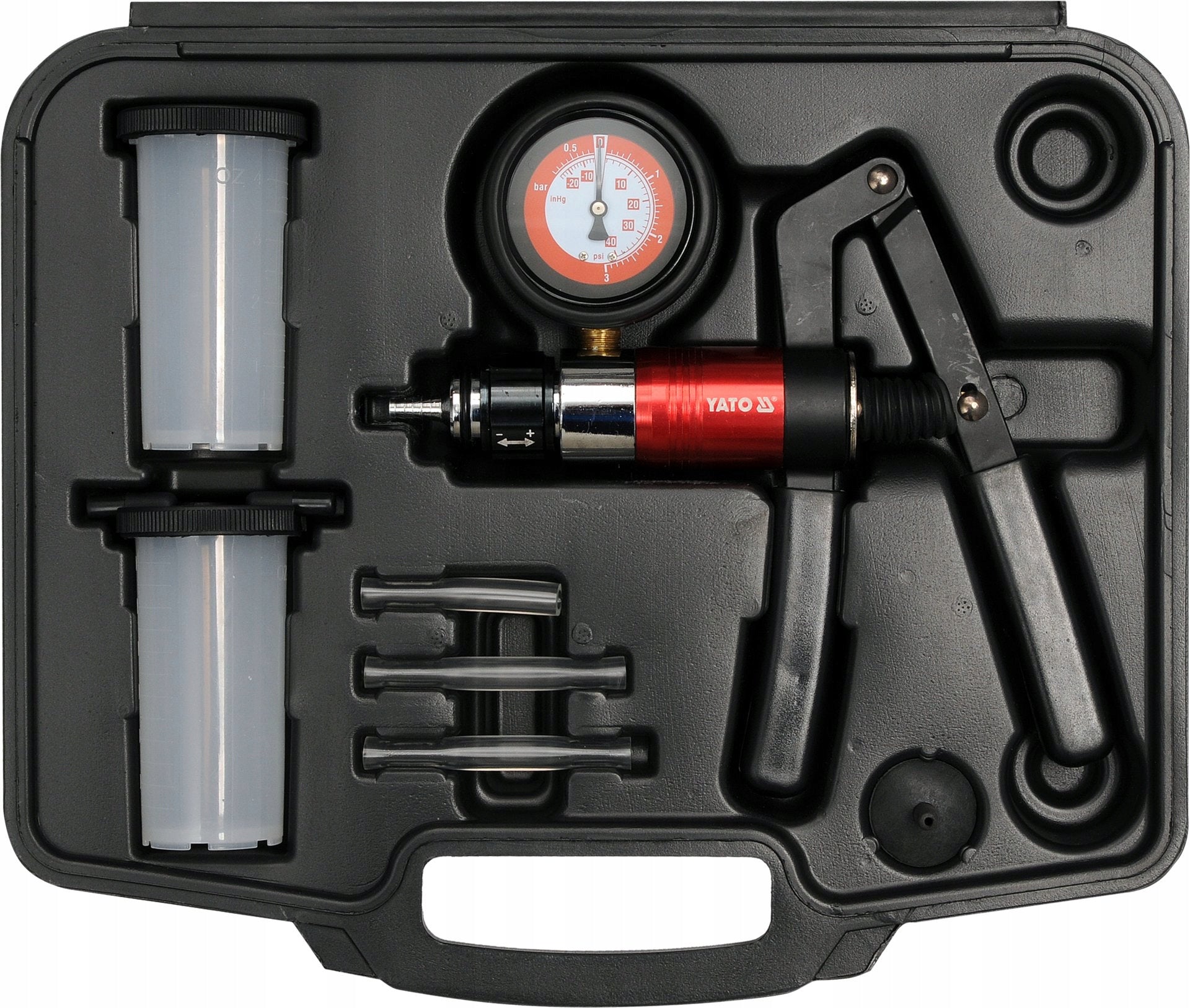 Yato YT-0674 Vacuum-pressure pump for venting the brake system. Manufacturer code YT-0674