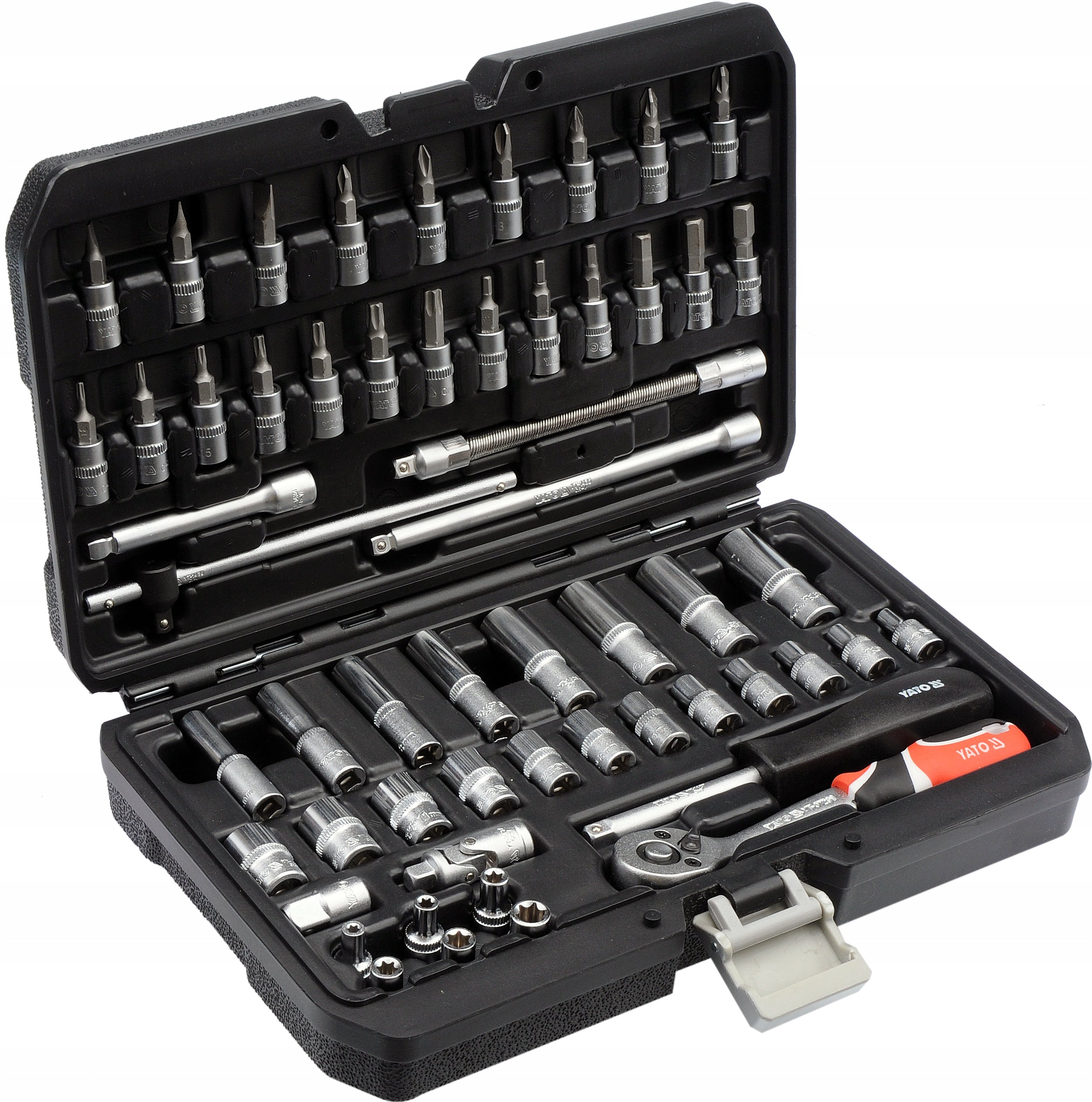 Yato YT-14501 Tool set 1/4'' 56 pcs.