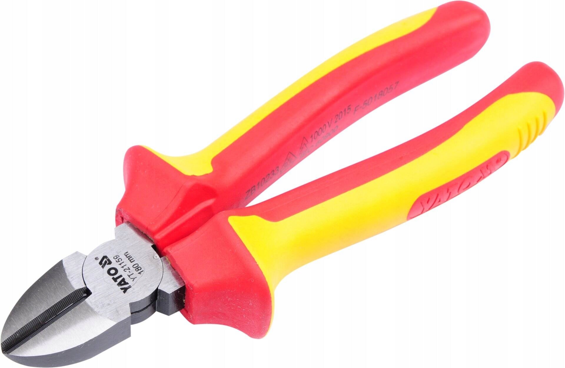 Yato YT-21159 Side cutting pliers 180mm VDE Brand Yato