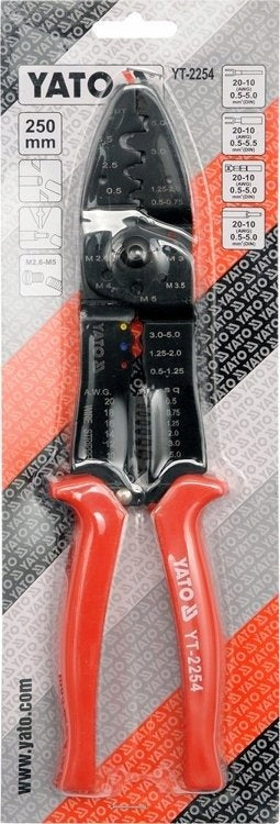 Yato YT-2254 Connector crimping pliers Packaging status original