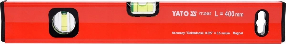 Yato YT-30060 Magnetic level 40cm 2 libelle Brand Yato
