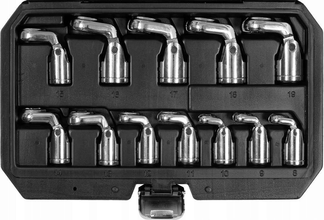 Yato YT-38550 Articulated wrenches open 12 ele. Packaging status original