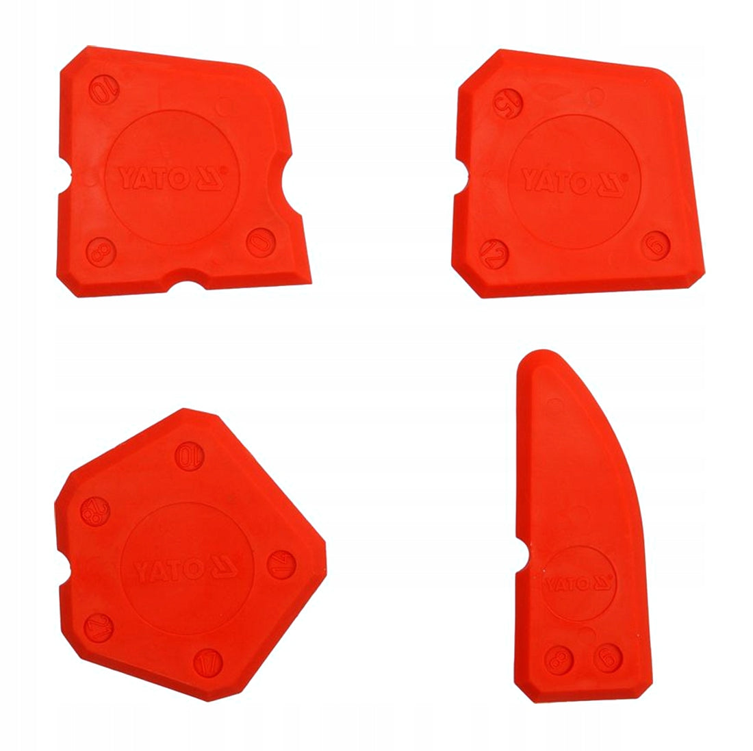 Yato YT-5261 – set of 4 silicone spatulas, profiles for gaskets