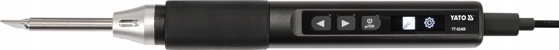 Yato YT-82488 Portable Digital Soldering Iron OLED Tip T12-K 65 W Batteries included no