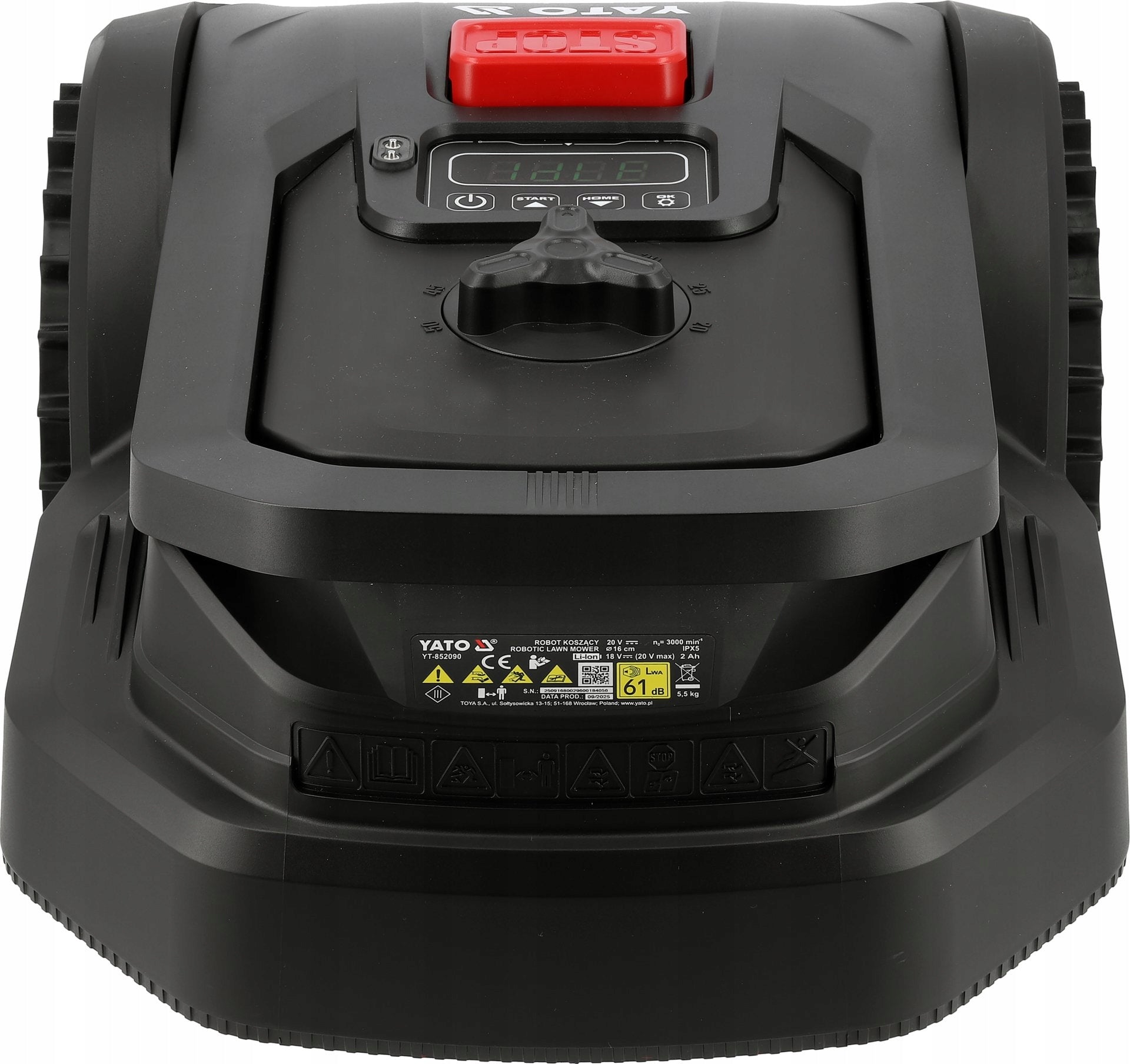 Yato YT-852090 Lawn mower robot automatic lawn mower 20V 300m² Mowing width 16 cm