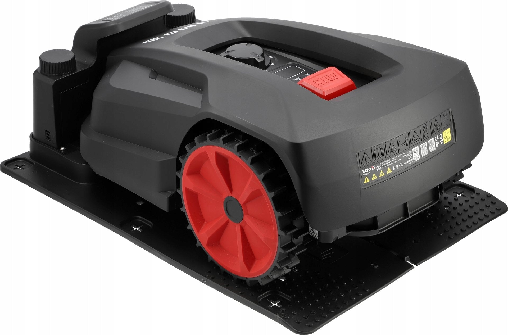 Yato YT-852091 Lawn mower robot automatic lawn mower 20V 500m² Mowing height adjustment range 2–6 cm