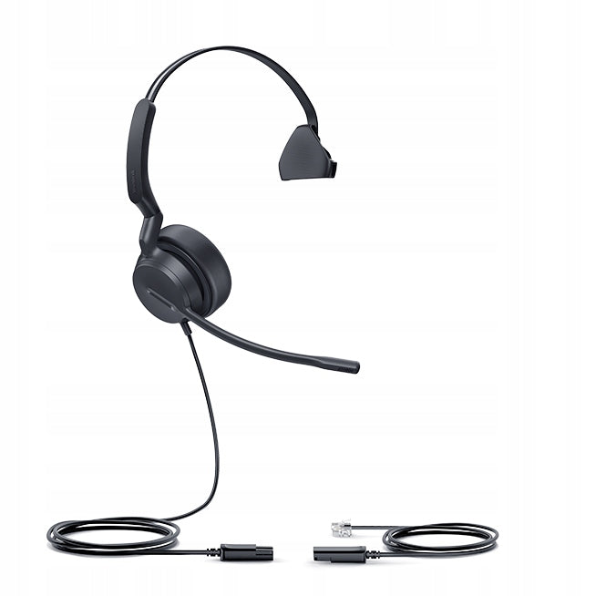Yealink YHS36 Mono E2 Single-Ear On-Ear Headphones for RJ9 Manufacturer code YE-YHS36-MONO