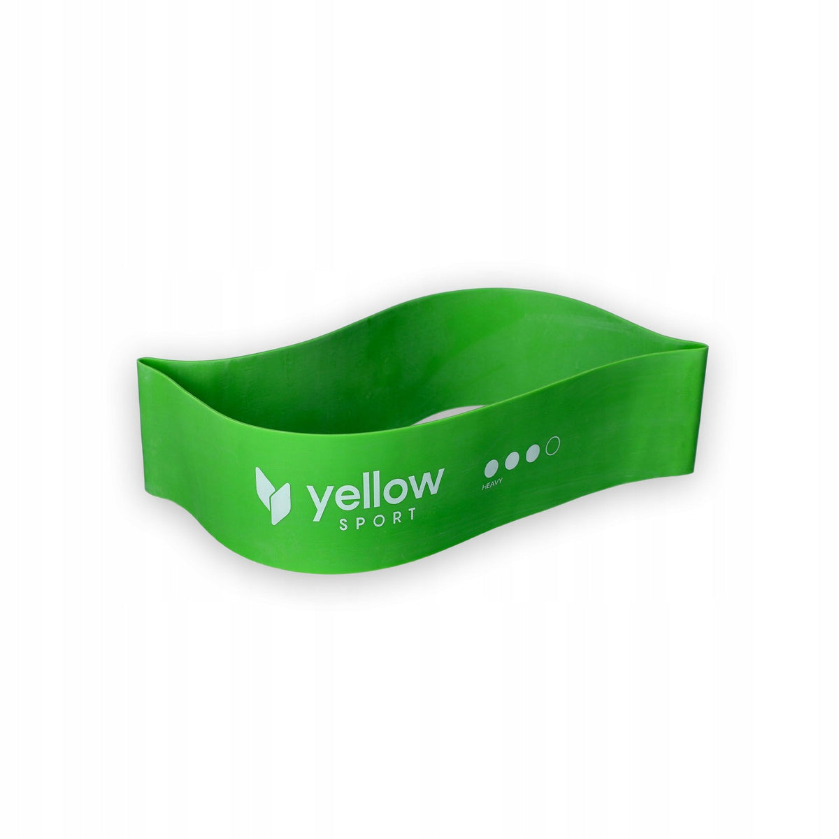 YellowLOOP Band Exercise Rubber - Green, Resistance 10-15 kg Packaging status original