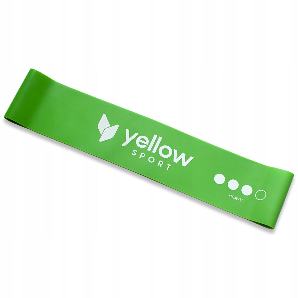 YellowLOOP Band Exercise Rubber - Green, Resistance 10-15 kg