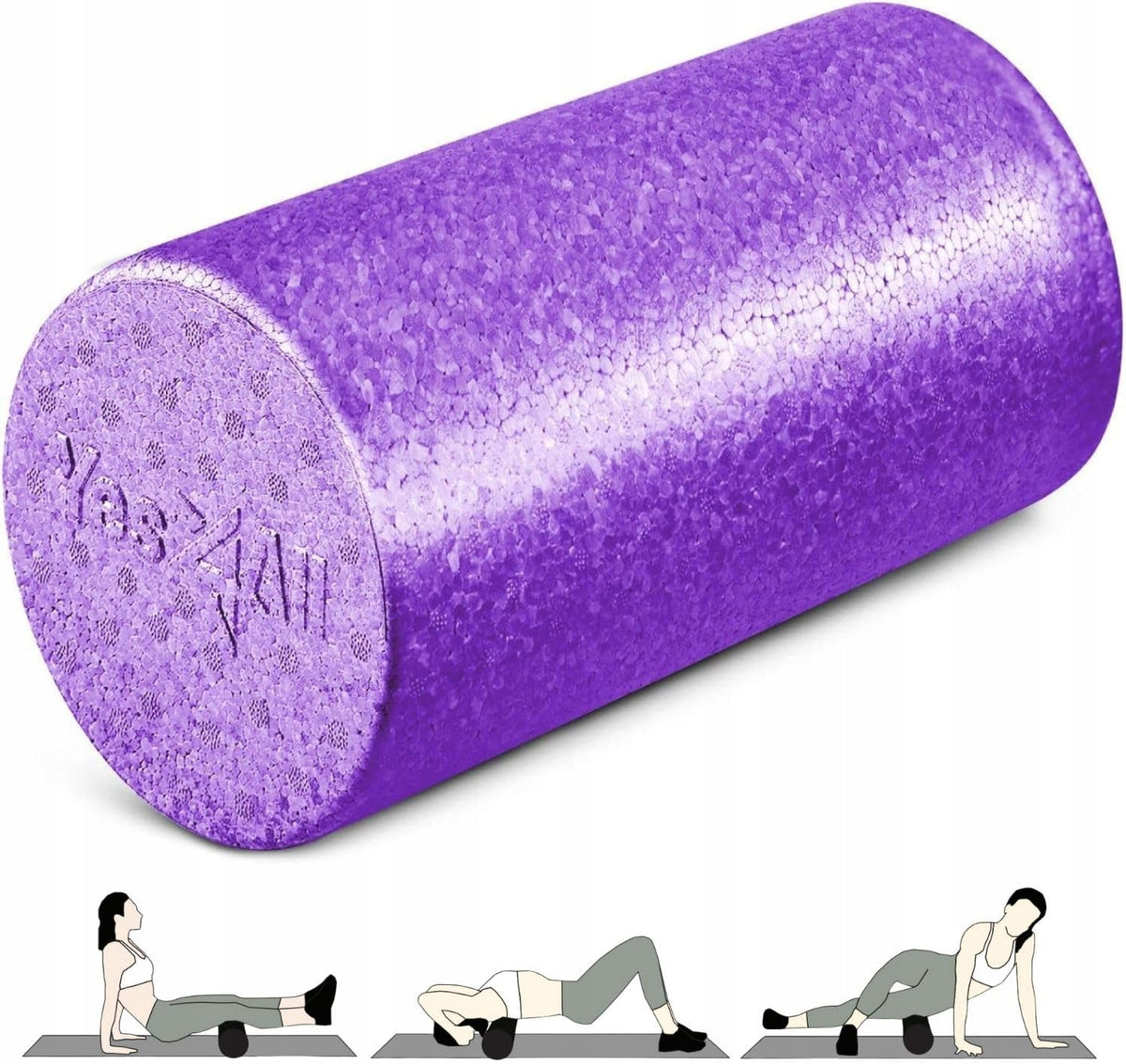Yes4All Foam Rolling Roller - Ultra-Light EPP 91 CM Foam Roller