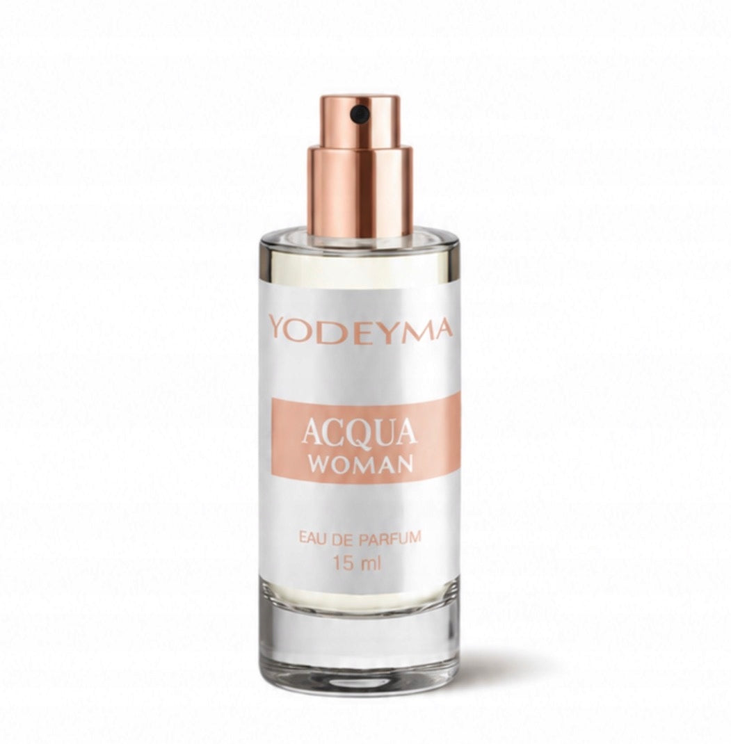 Yodeyma, Acqua Woman, Eau de Parfum for women, 15 ml eco version