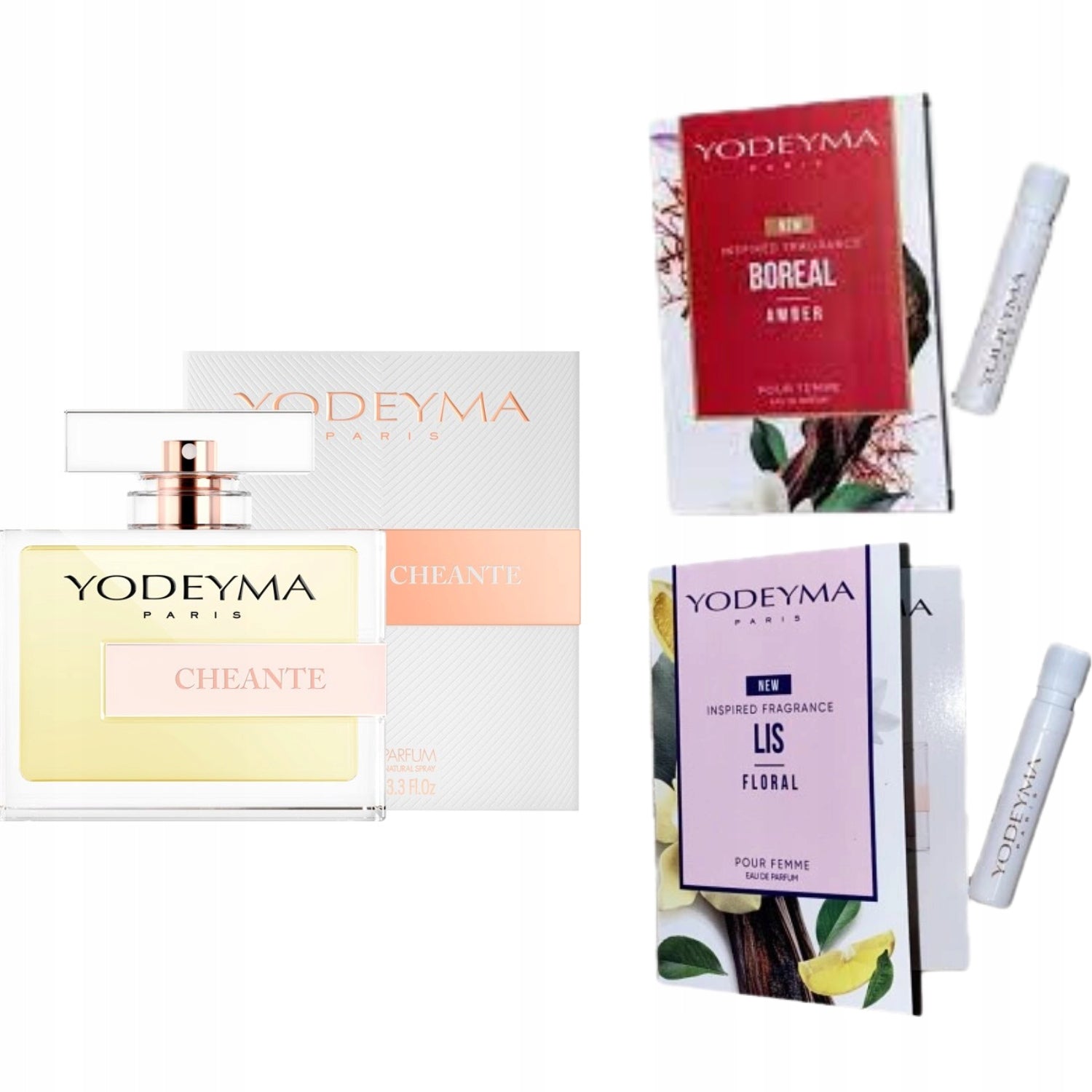 Yodeyma Cheante Perfumed Water for Women 100ml + 2 Samples