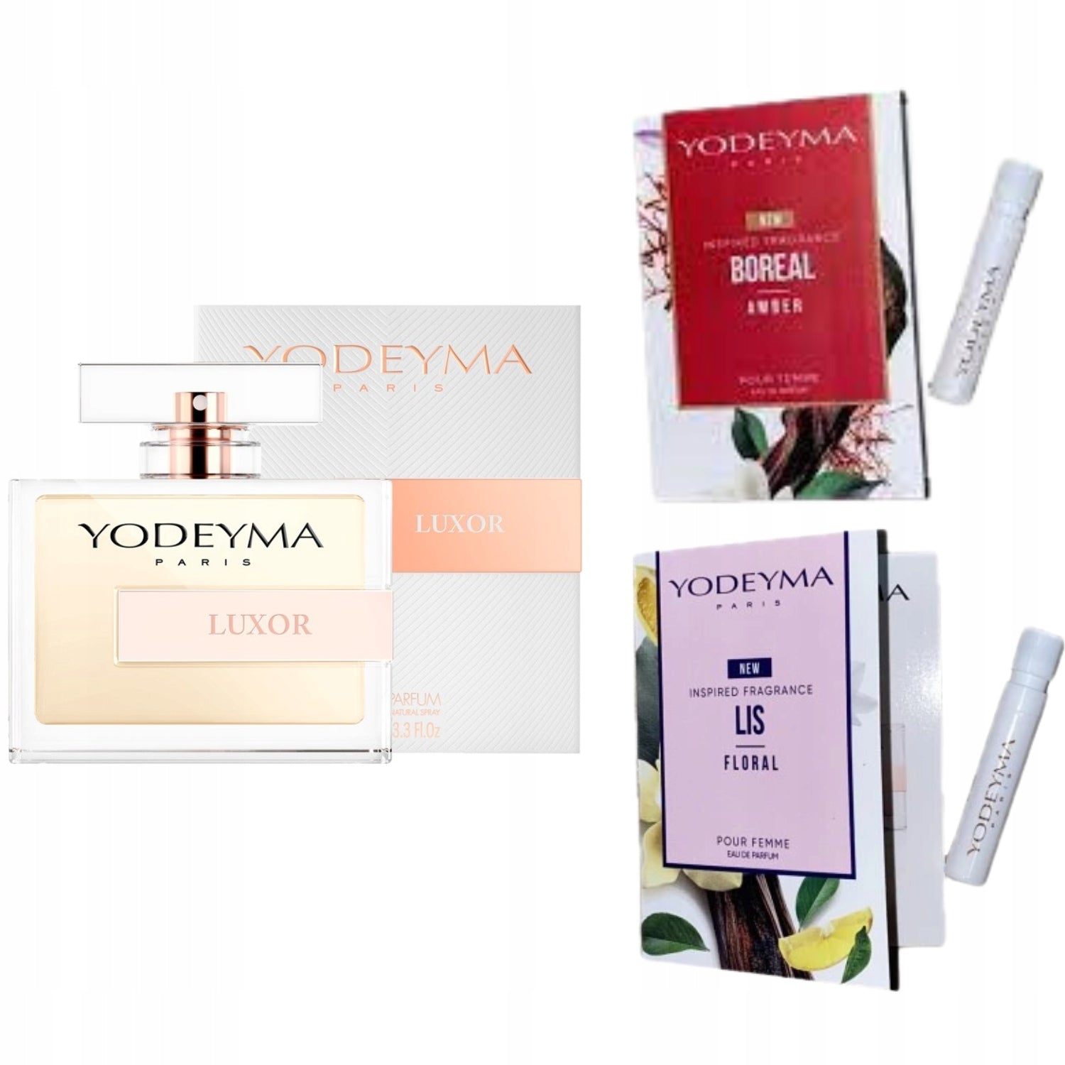 Yodeyma Luxor Perfumed Water for Women 100ml + 2 Samples