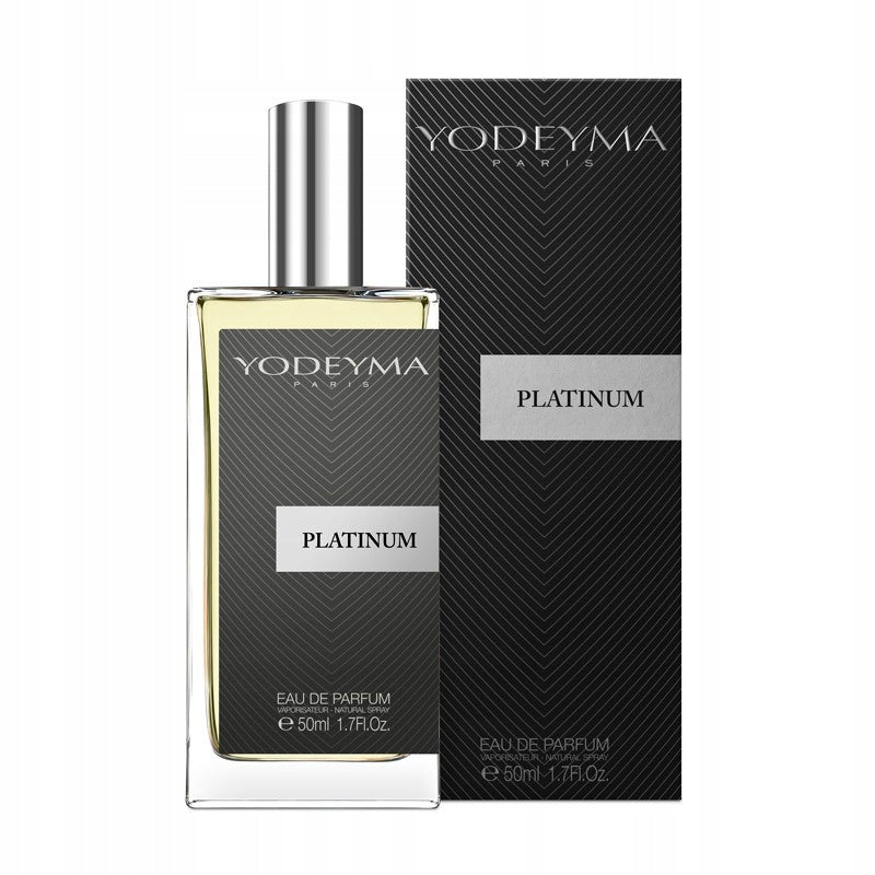 Yodeyma Platinum Eau de Parfum 50 ml for men perfume for him