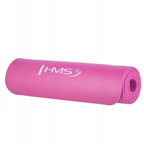 Yoga Exercise Mat Fitness Pink Thick 1cm Non-Slip Training HMS