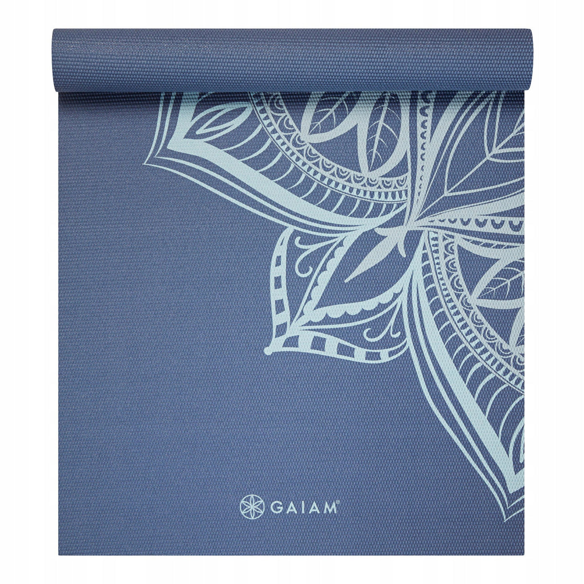 Yoga Exercise Mat GAIAM High Tide Point 5 mm - Non-slip, Blue Packaging status original