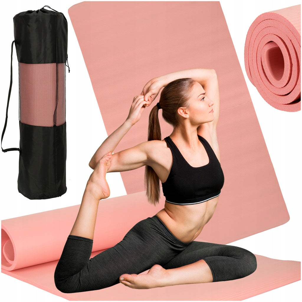 Yoga Exercise Mat Gymnastic Fitness Training Mat Thick 1,5cm