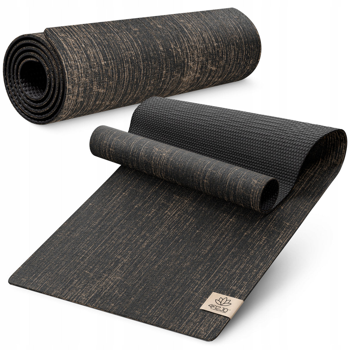 Yoga Exercise Mat Gymnastic Natural Training 6mm Non-Slip