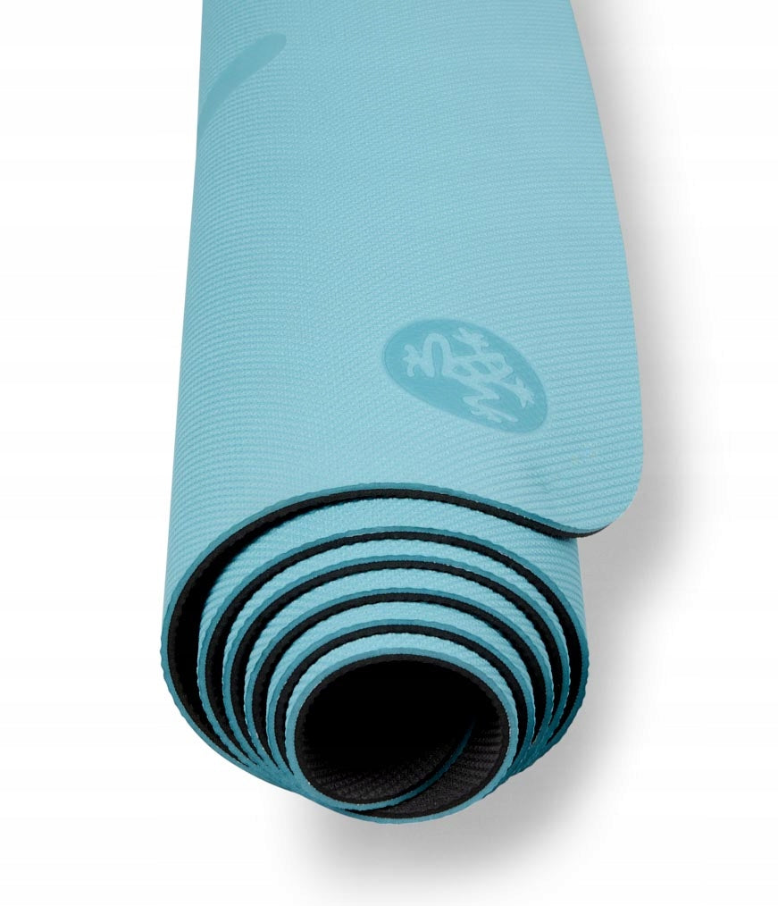 Yoga Exercise Mat Manduka Begin 5mm TPE - Blue Lotus Thunder Double Sided Packaging status original