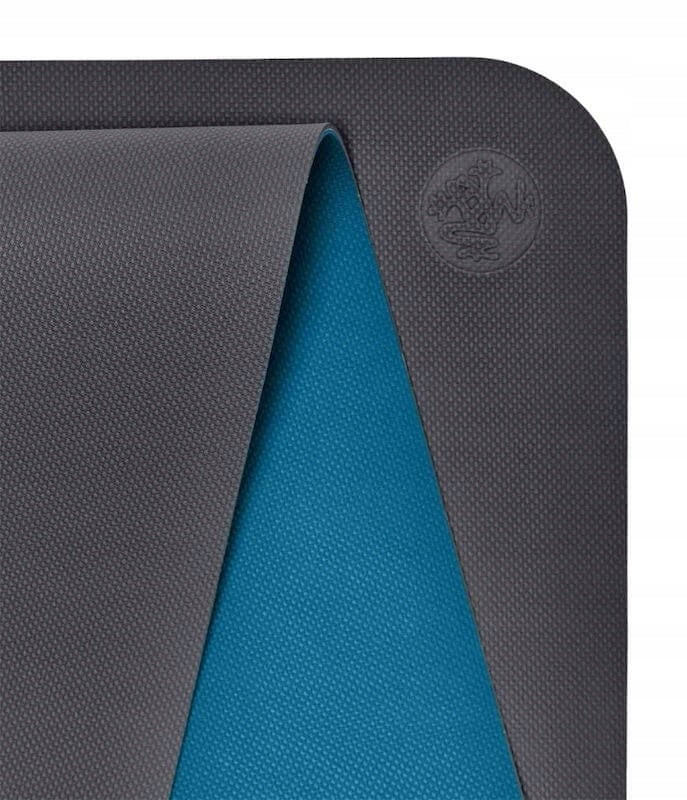 Yoga Exercise Mat Manduka Begin 5mm TPE - Steel Grey Double Sided Packaging status original