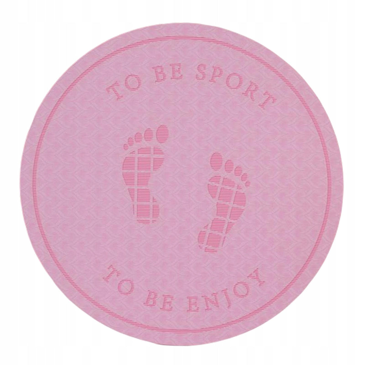 Yoga Jump Rope Mat Skipping Mat Gymnastic Mat Fitness Accessories Deep Pink