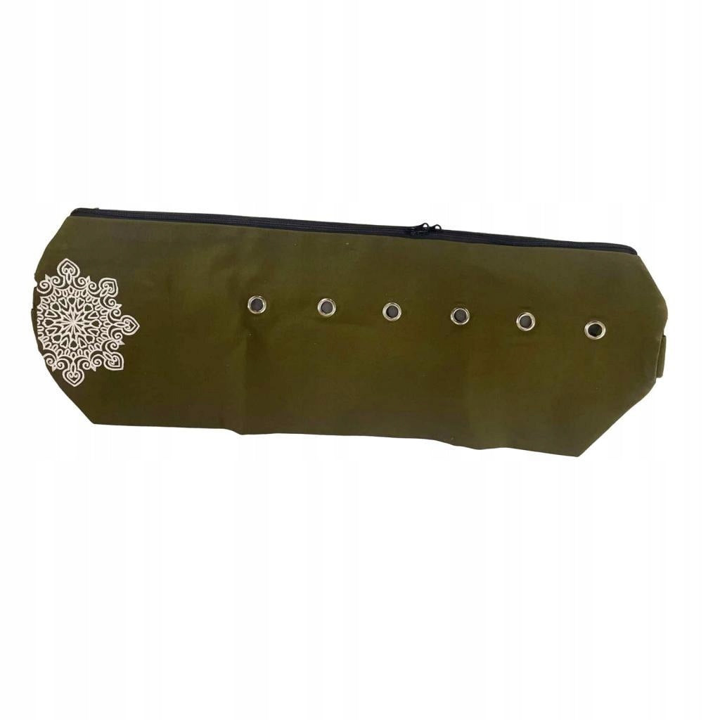 Yoga Mat Bag Canvas Cover Carrier Adjustable Strap for