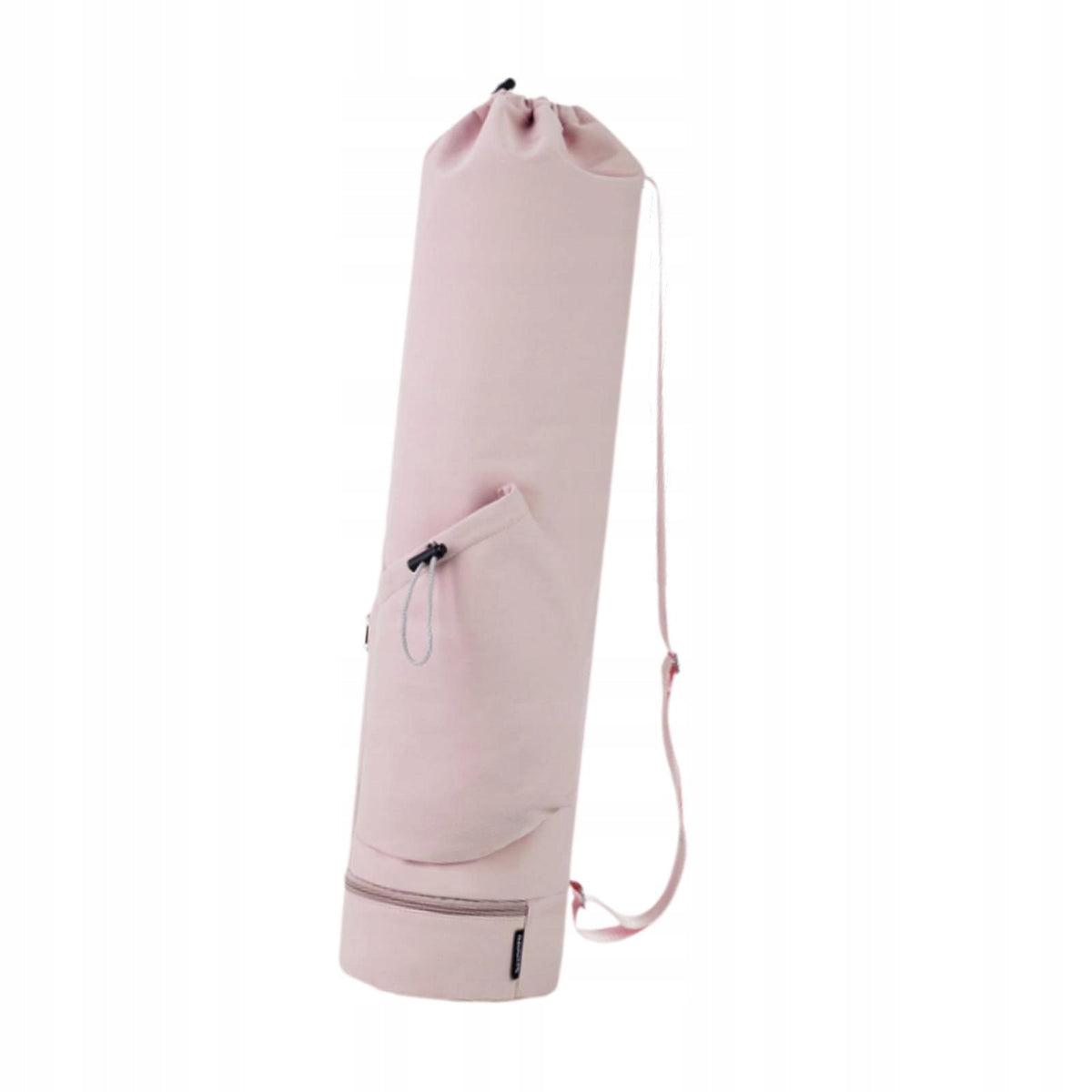 Yoga Mat Bag Pilates Storage Bag with Adjustable Strap Multifunctional Pink Packaging status original