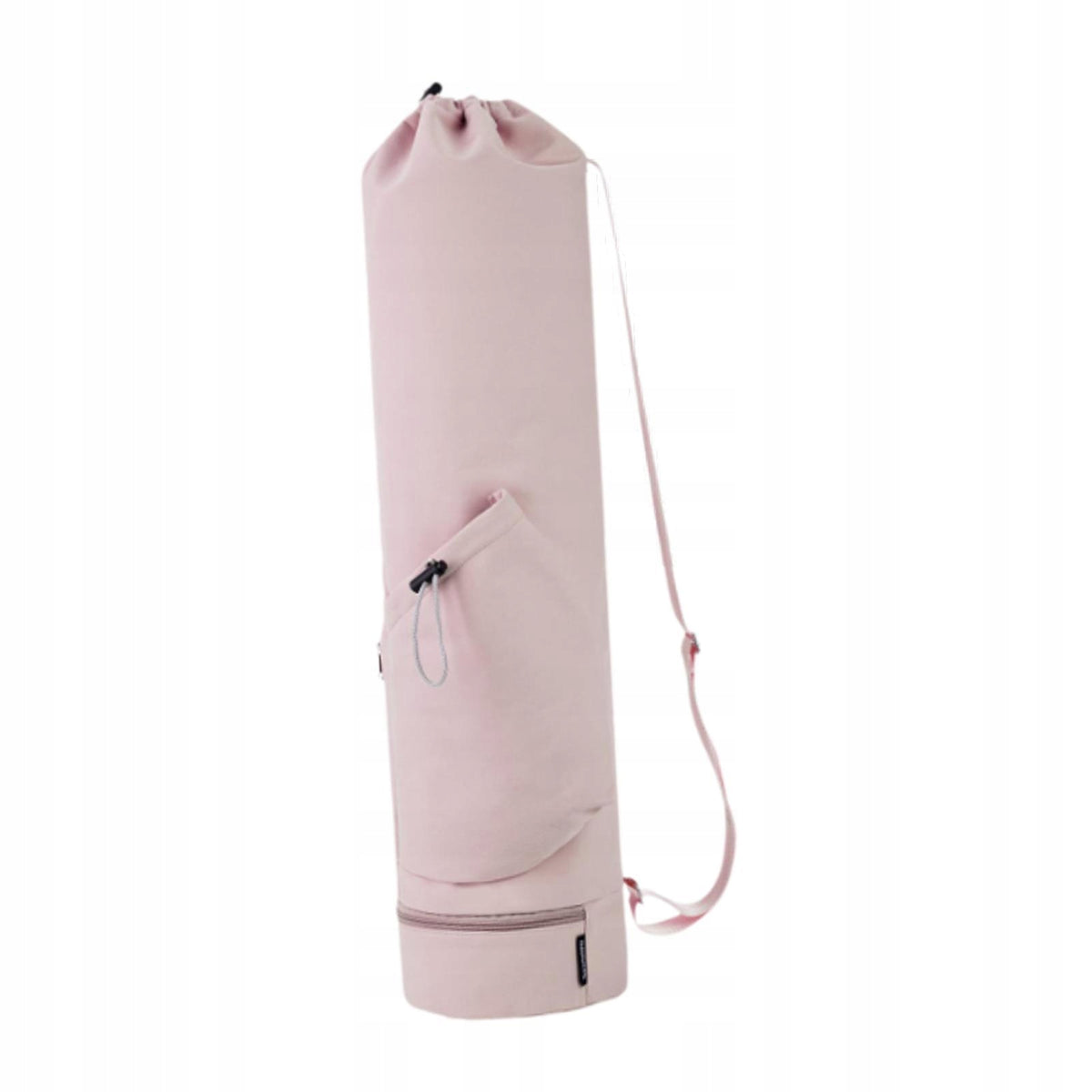 Yoga Mat Bag Pilates Storage Bag with Adjustable Strap Multifunctional Pink