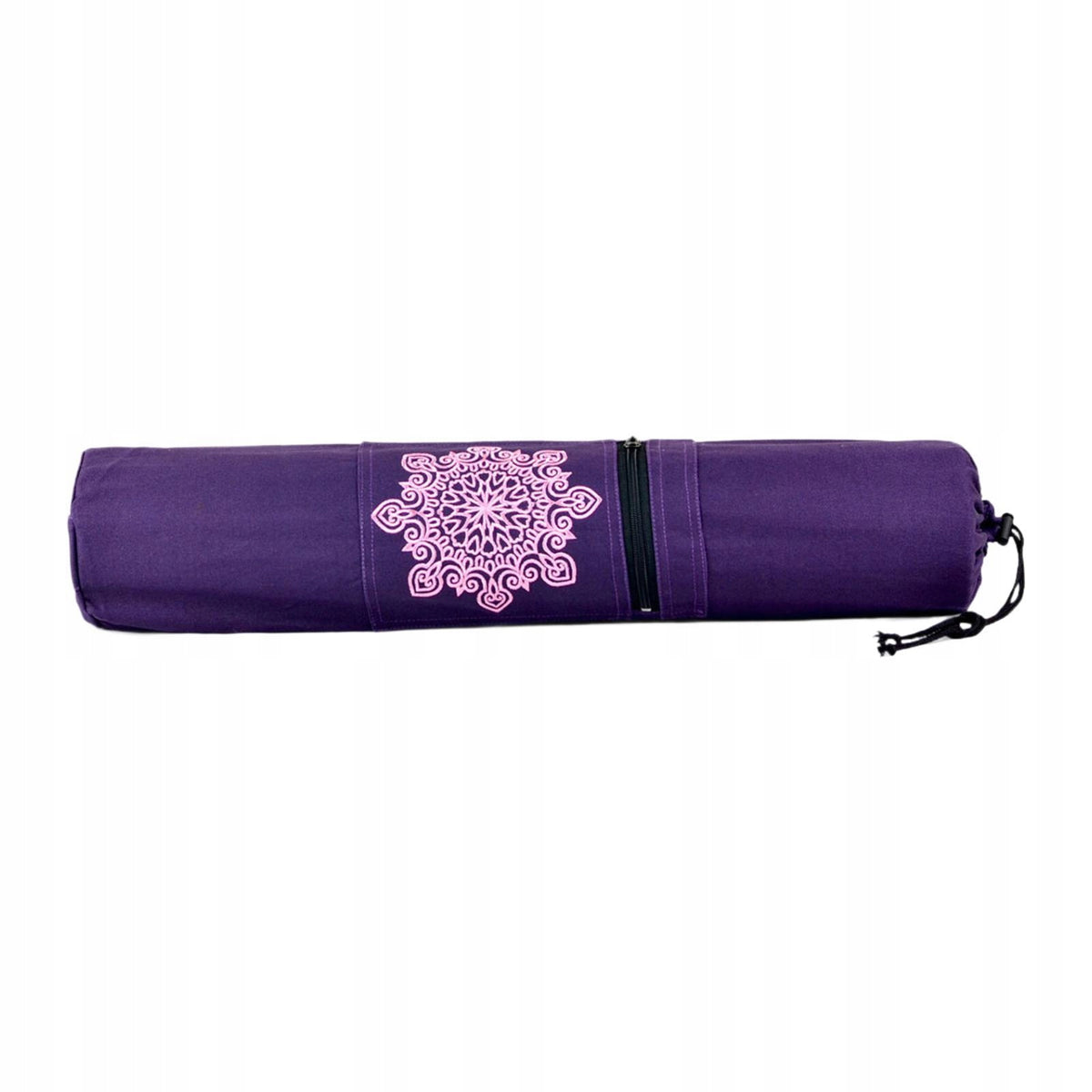 Yoga Mat Bag Wear Resistant Multifunctional Storage Bag Carrier Purple