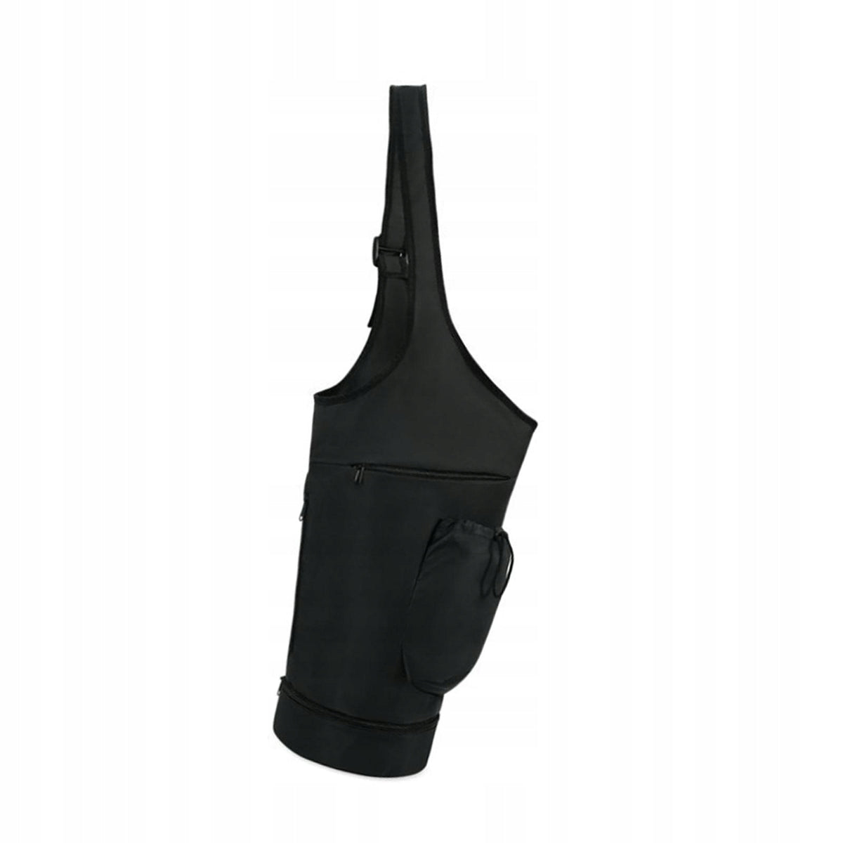 Yoga Mat Bag with Adjustable Strap Drawstring Sports Gym Bag Water black