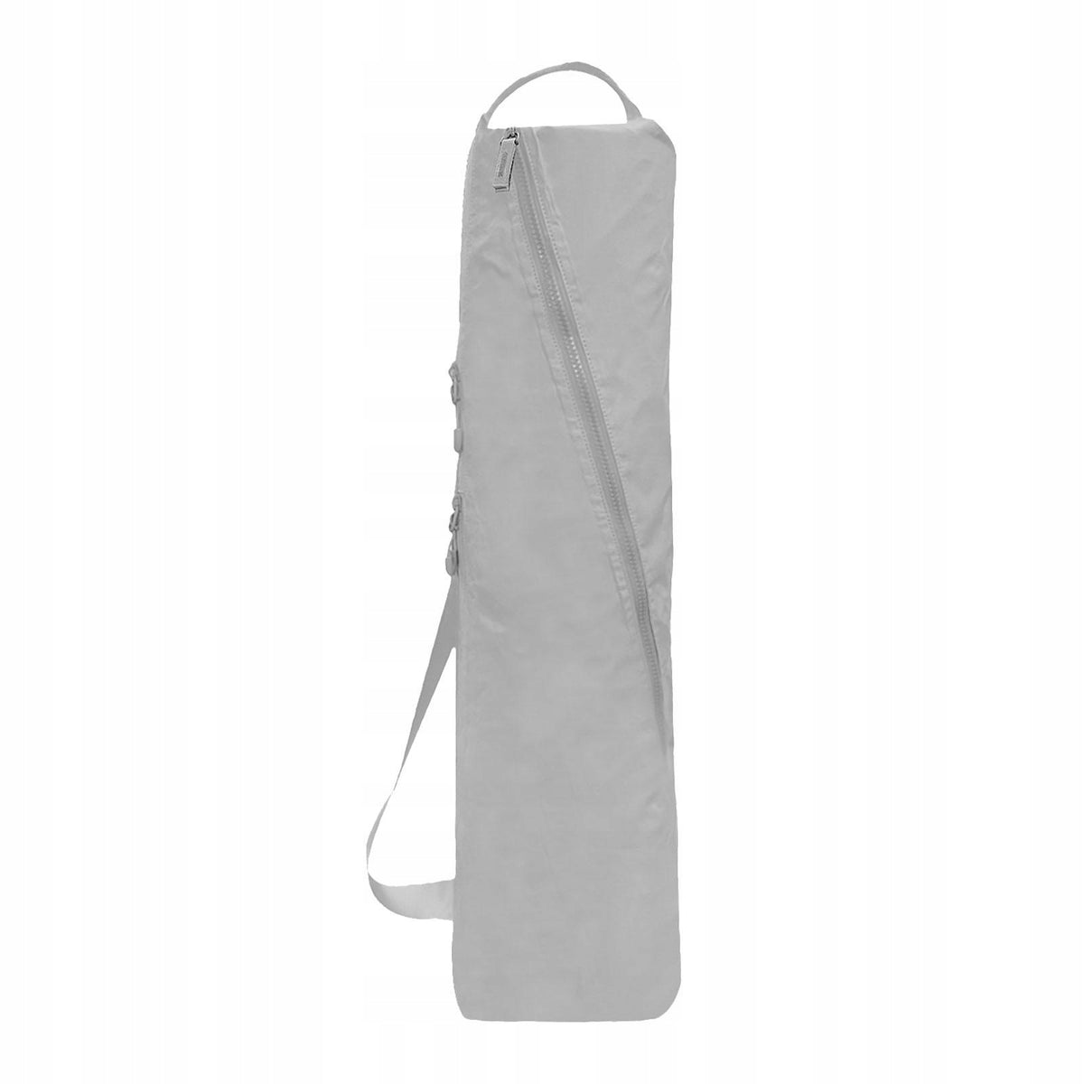 Yoga Mat Carrying Bag with Adjustable Strap Wear Resistant Light Gray