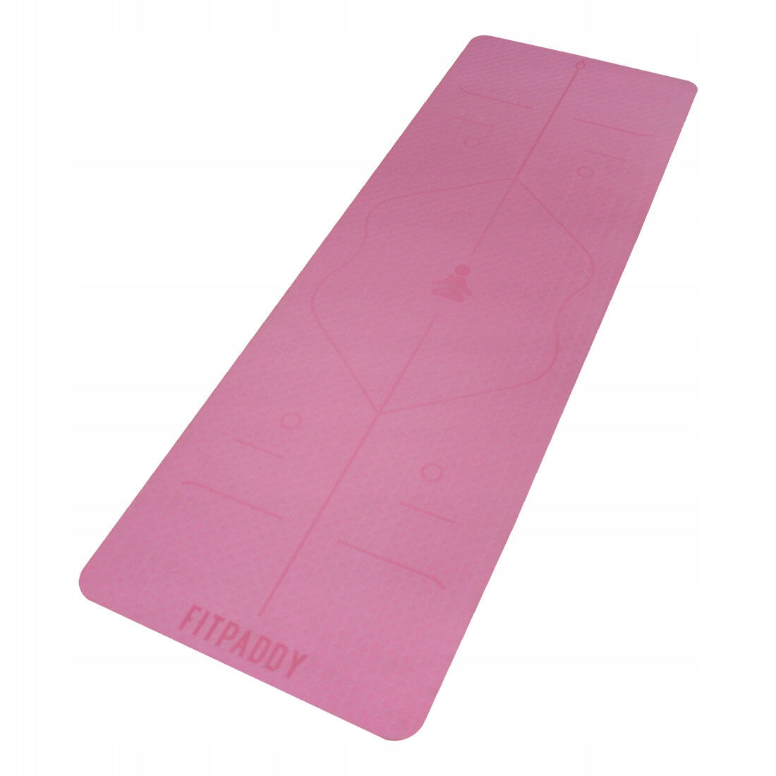 Yoga Mat FITPADDY MAT01PK Pink Material TPE foam