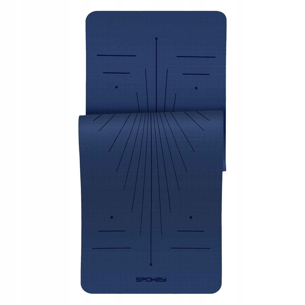 Yoga Mat Non-Slip 4mm Fitness Exercise Training Spokey MANDALA Packaging status original