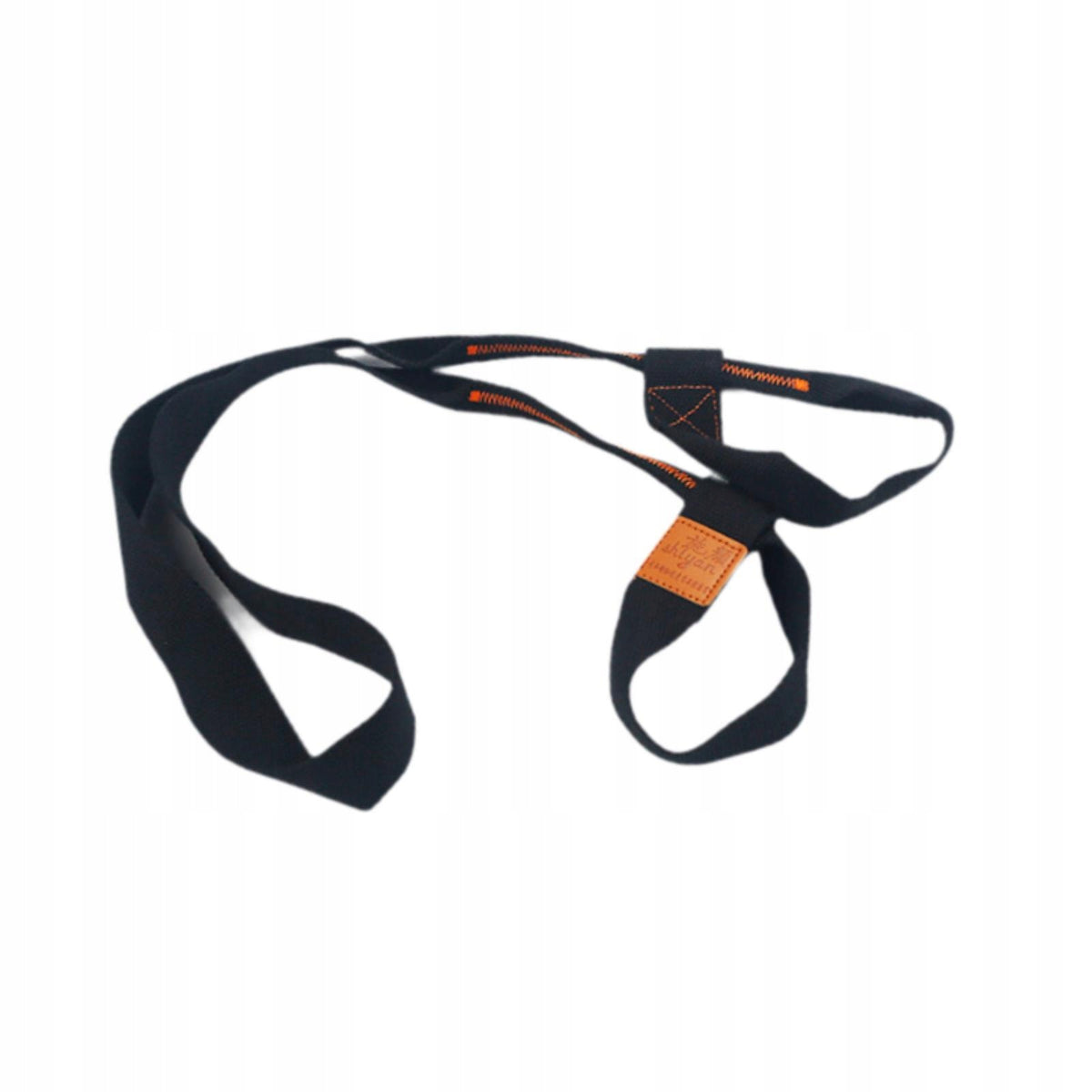 Yoga Mat Strap Multifunctional for Exercise Stretch Thick Wide Black