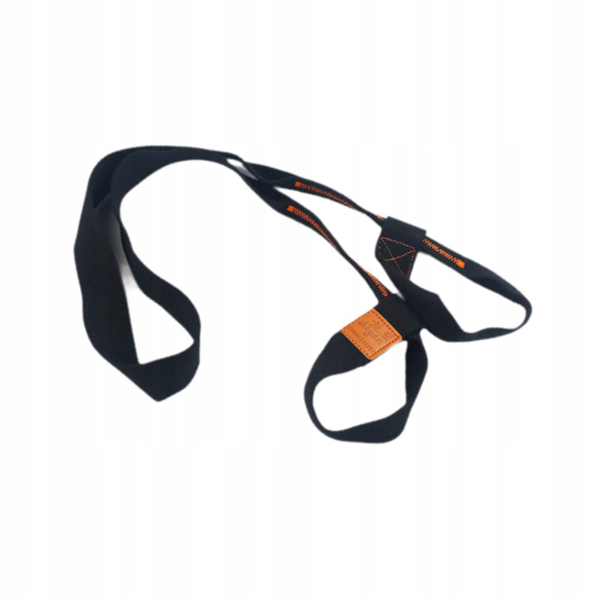 Yoga Mat Strap Wide Multifunctional Thick for Exercise Stretch Black Packaging status original