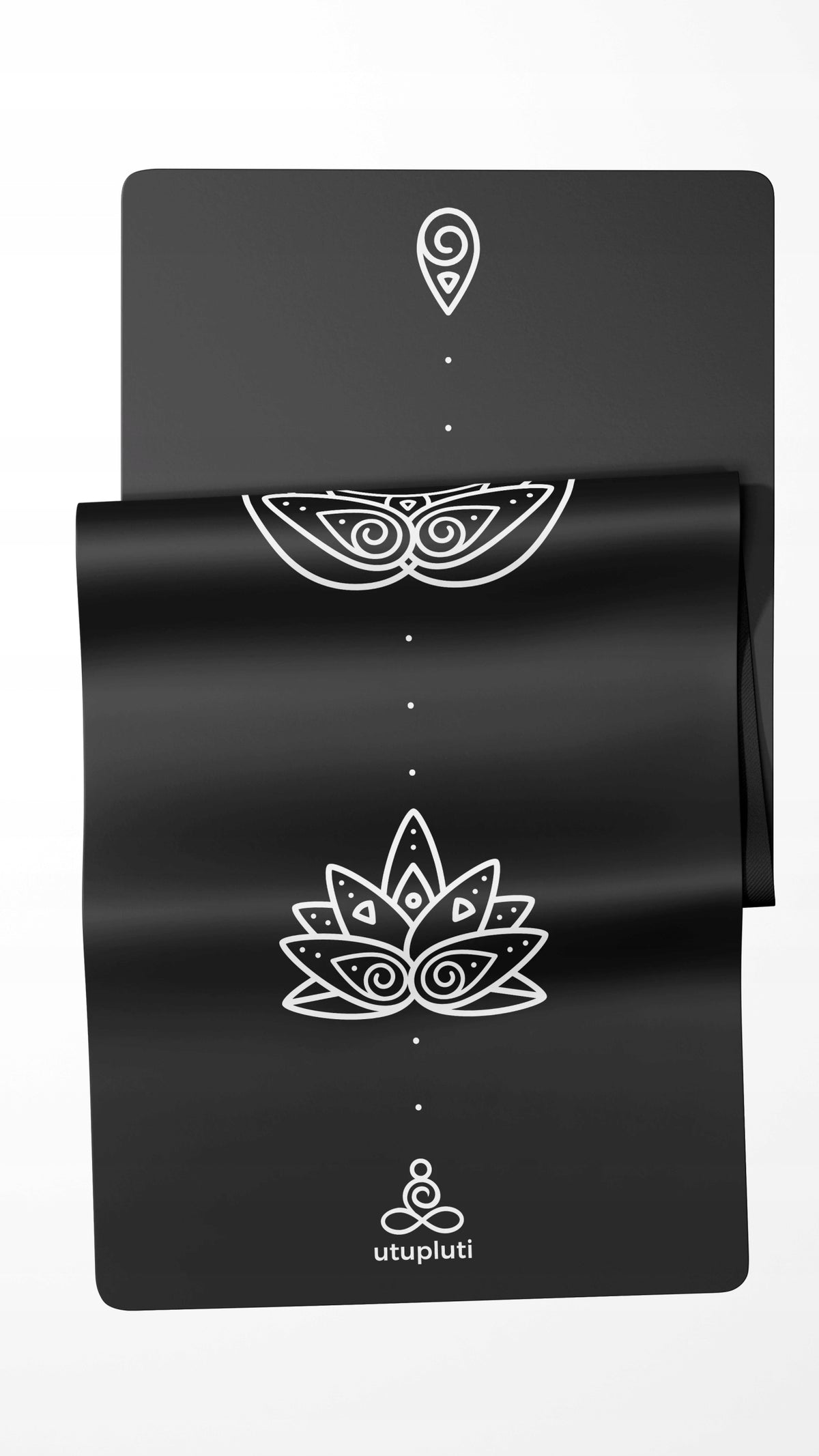 Yoga Mat Utupluti PU Color Print Hamsa Eye