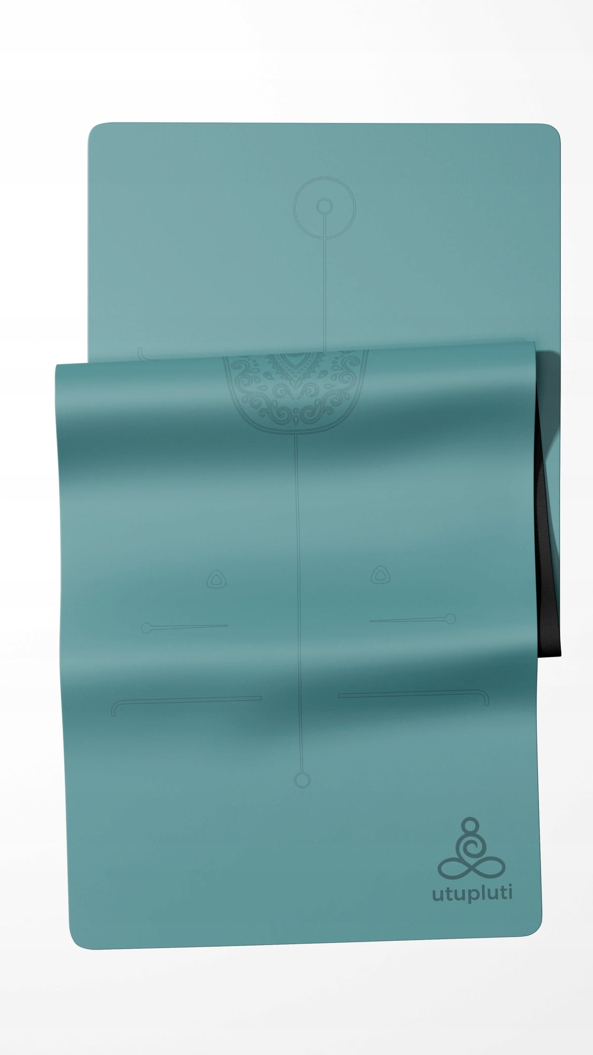 Yoga Mat Utupluti PU Pro Print Aqua