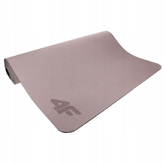 Yoga mat 4F 6 mm - Cappuccino