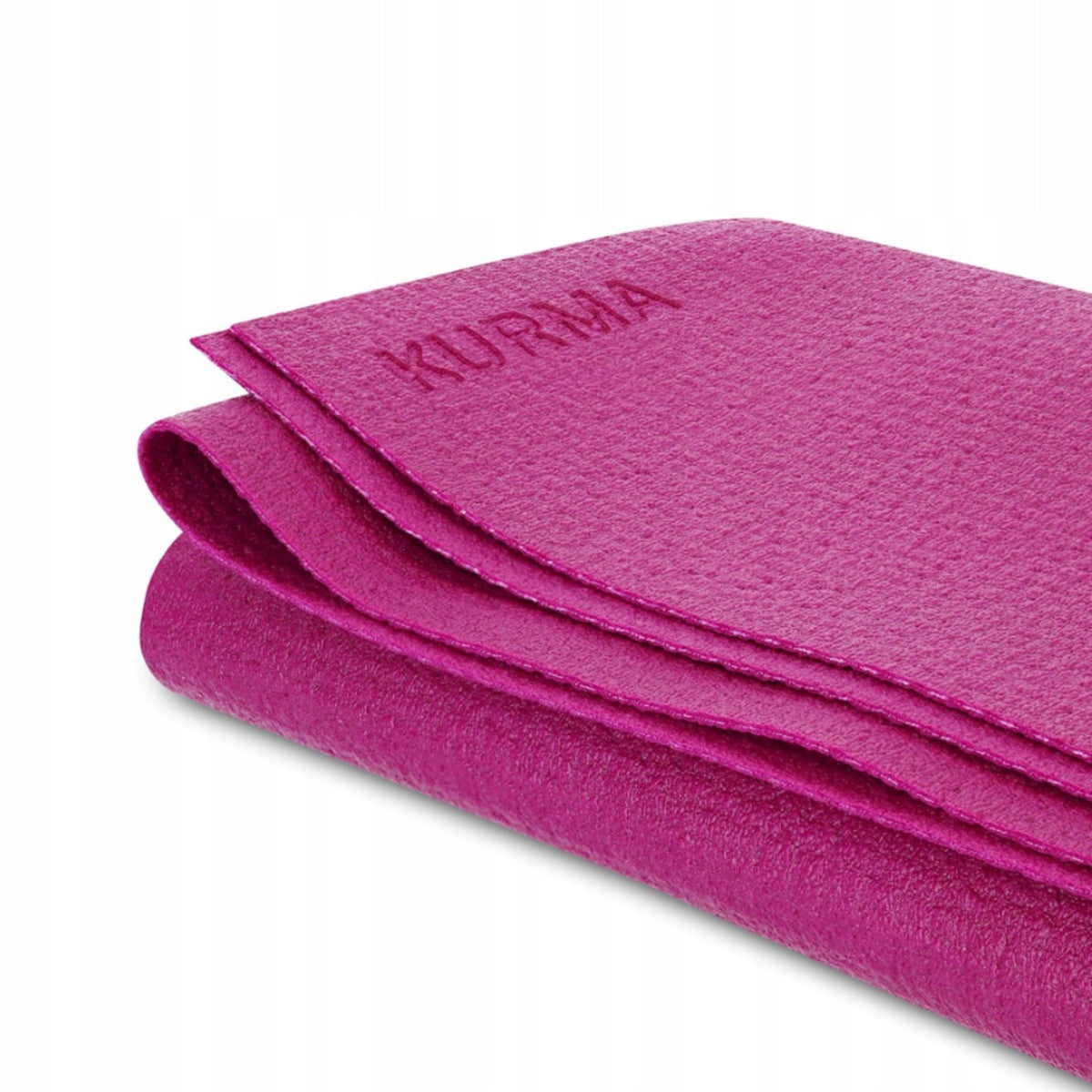 Yoga mat Kurma Fold-N-Flow PVC folding light 185x60 cm pink